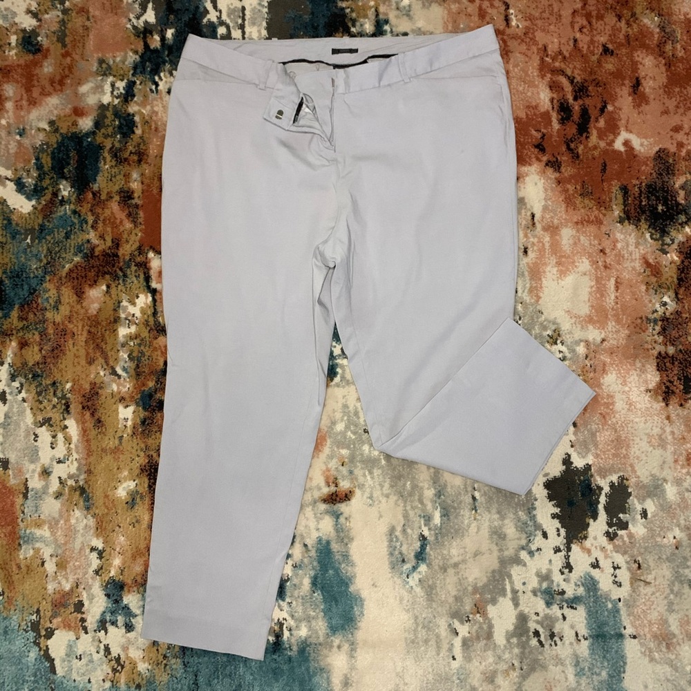 Powder blue slacks